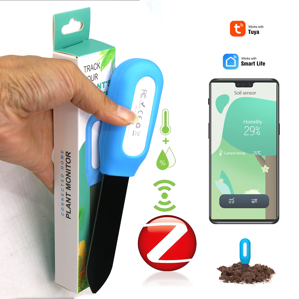 Smart Zigbee Soil Sensor for H - Smart Garden Greenhouse ulasan dan harga
