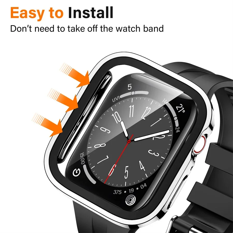 Glass+cover For Apple Watch ca - Smart Garden 9 ulasan dan harga