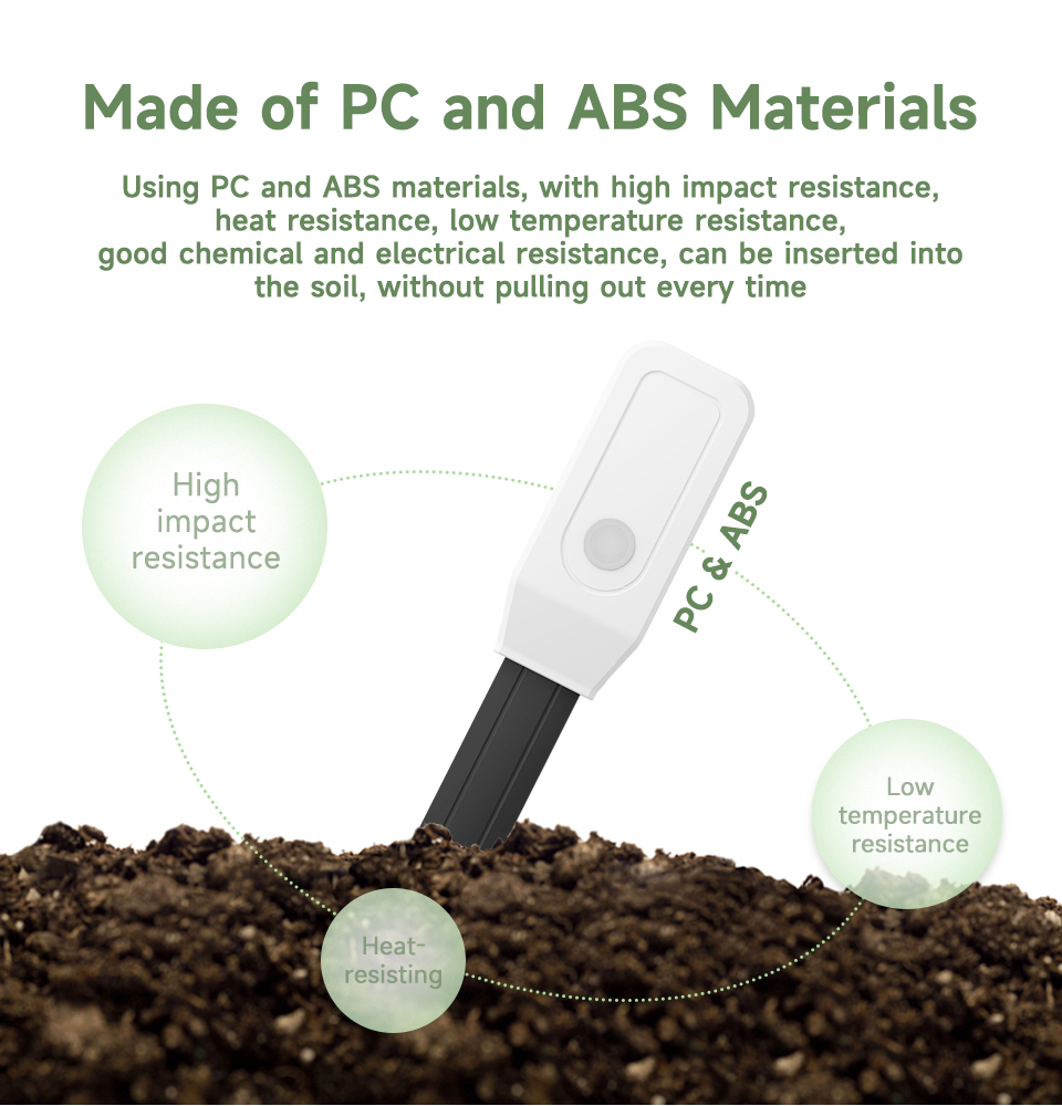Smart Soil Tester Sensor, Zigb - Smart Garden Moisture Sensor ulasan dan harga