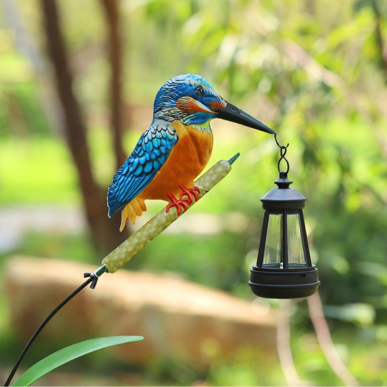 Solar Powered Kingfisher Light - Smart Garden Solar ulasan dan harga