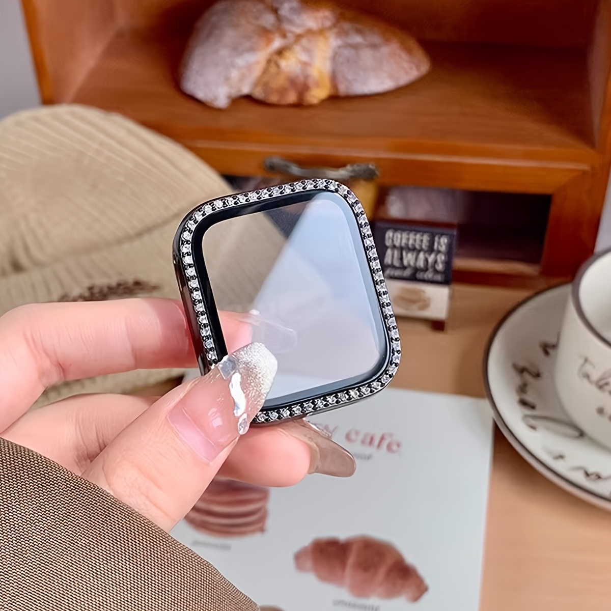 Glass+Diamond Case For Apple w - Smart Garden 9 ulasan dan harga