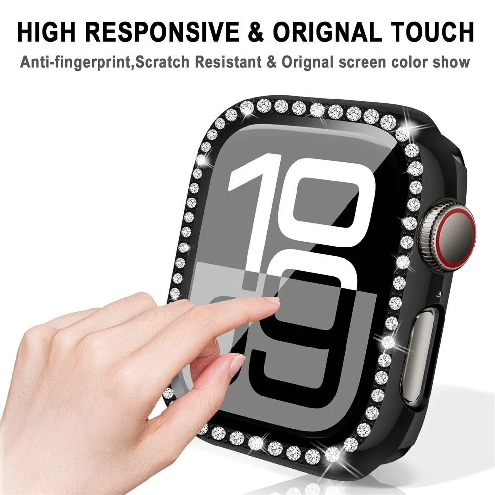 Glass+Diamond Case For Apple w - Smart Garden 9 ulasan dan harga