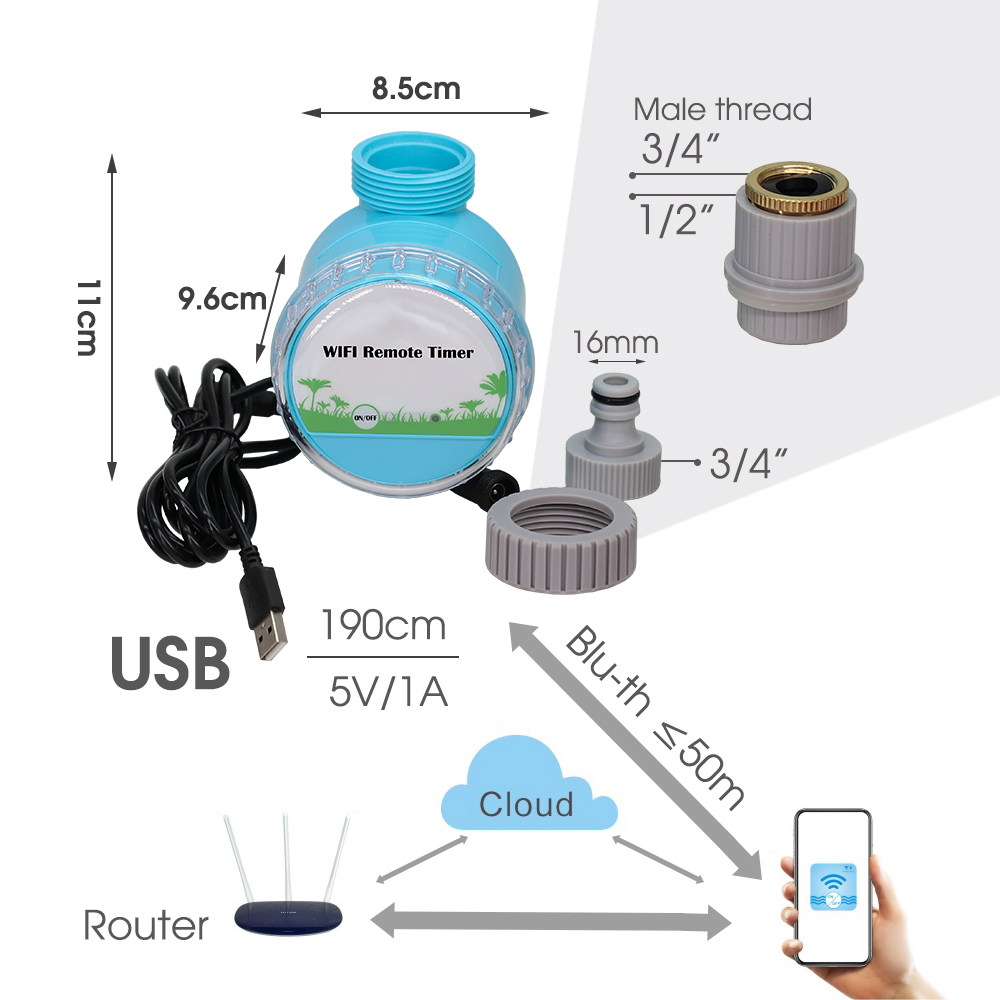 30-50M Smart Garden Watering S - Smart Garden Greenhouse ulasan dan harga