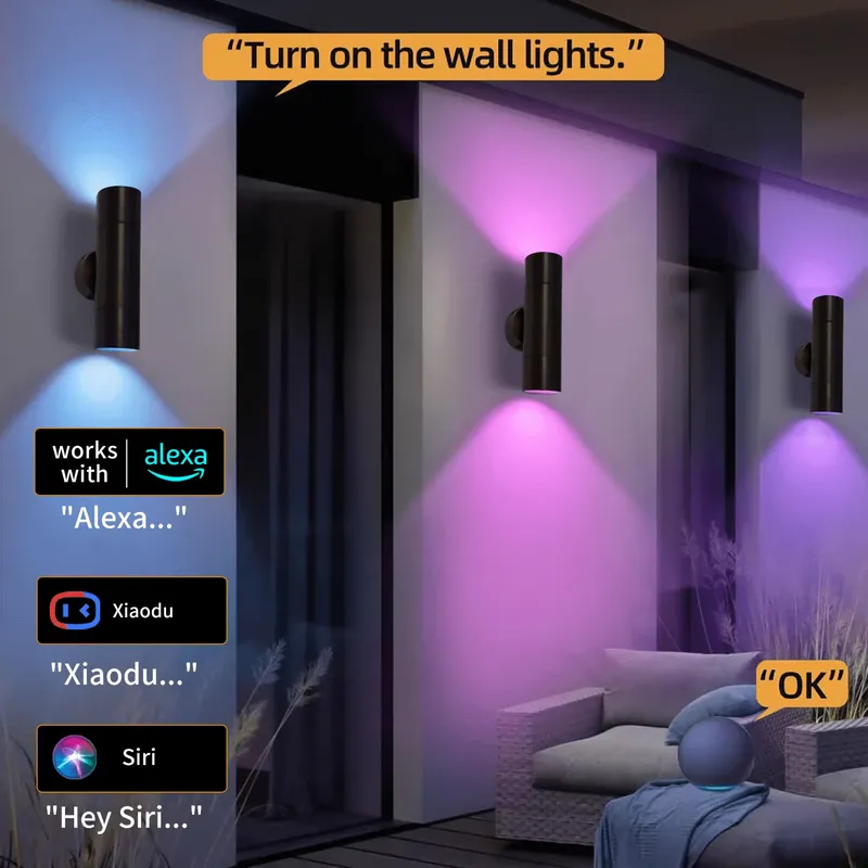 Durable Brass Outdoor LED Wall - Smart Garden ulasan dan harga