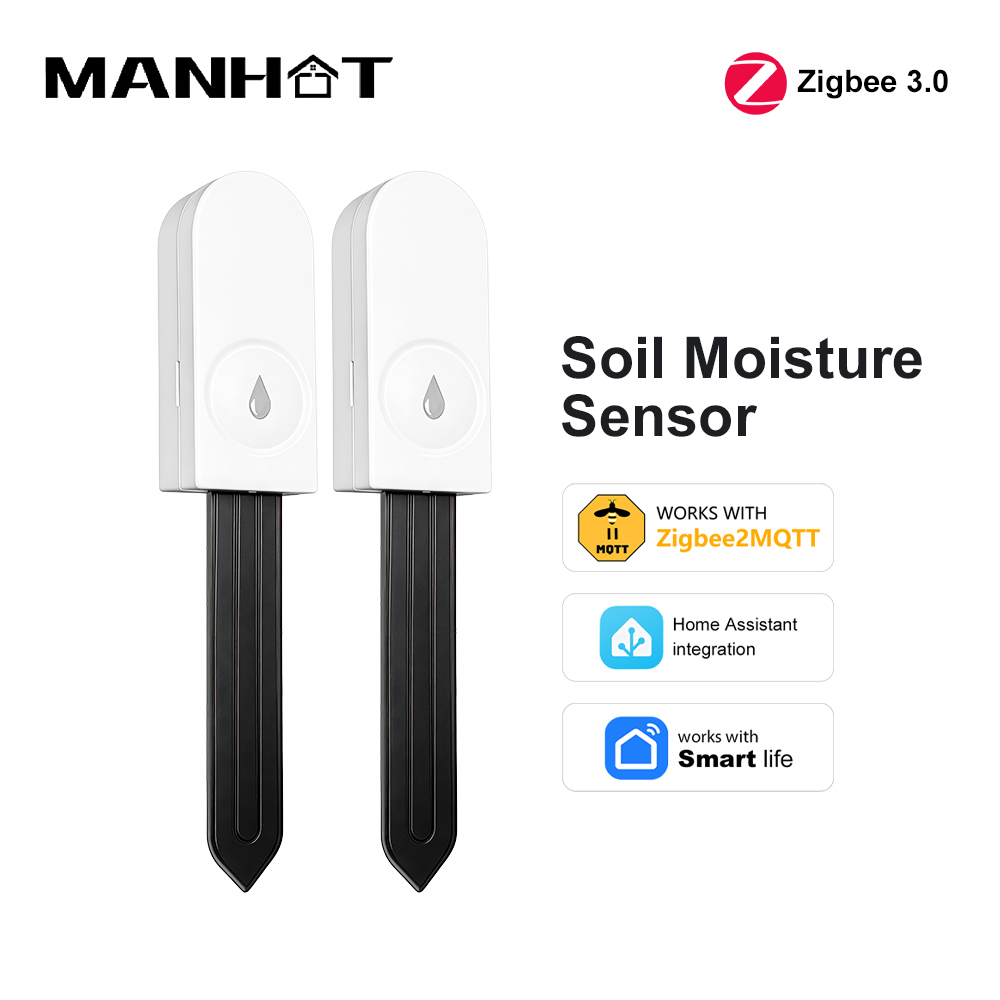 Zigbee 3.0 Soil Moisture Senso - Smart Garden Moisture Sensor ulasan dan harga