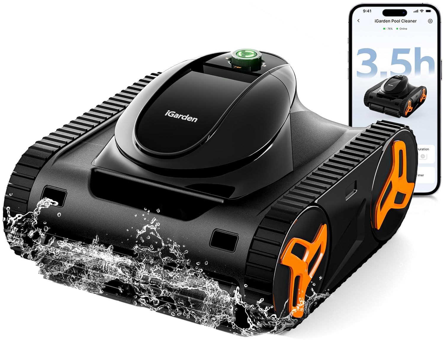 Robotic Pool Cleaner KN Series - Smart Garden ulasan dan harga
