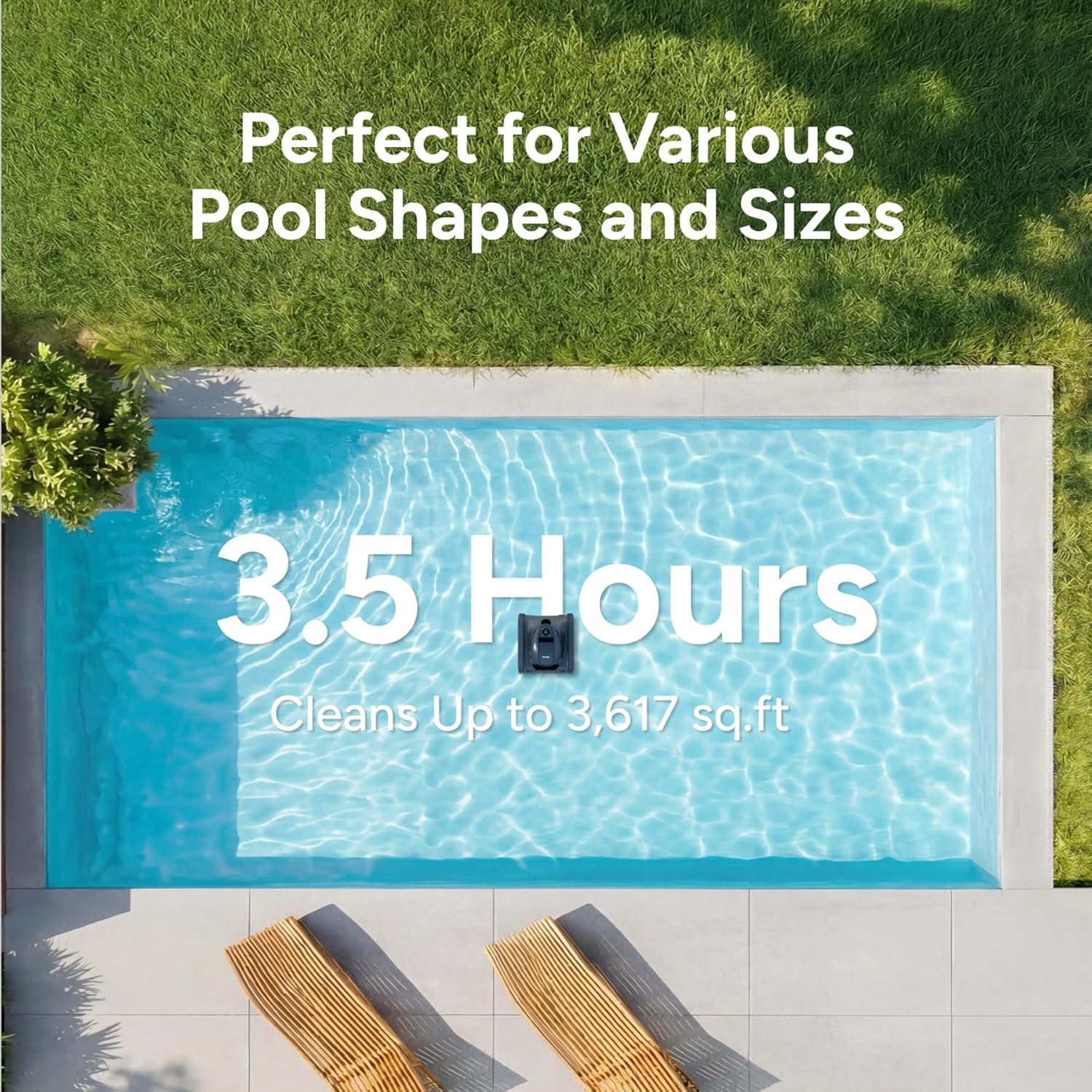 Robotic Pool Cleaner KN Series - Smart Garden ulasan dan harga