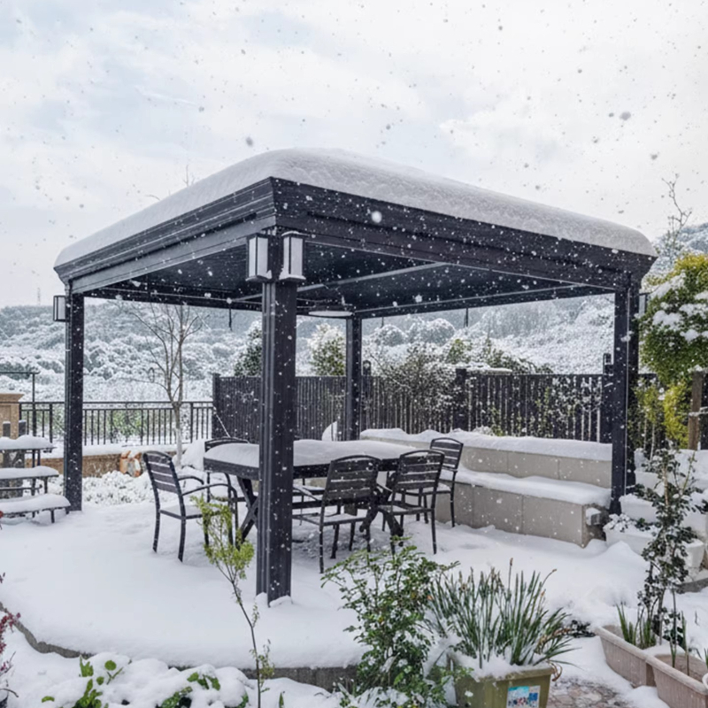 Electric louver pavilion villa - Smart Garden Electric Pergola ulasan dan harga