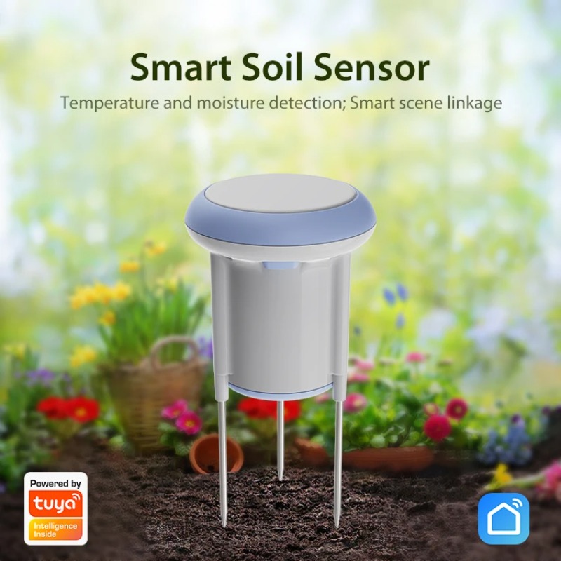 New Smart Soil Sensor Solar Mo - Smart Garden Moisture Sensor ulasan dan harga