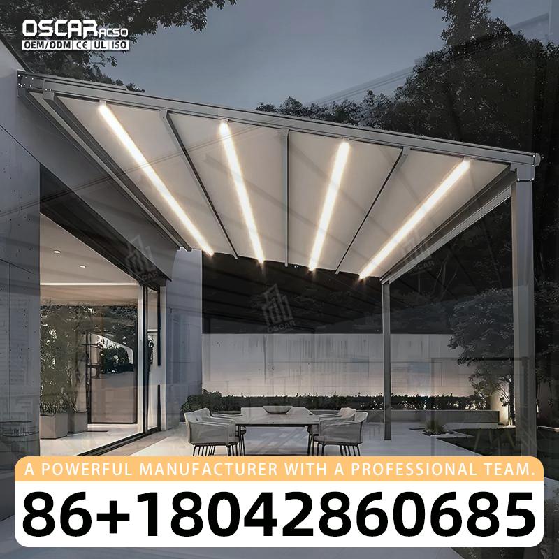 Outdoor Electric Automatic Sli - Smart Garden Electric Pergola ulasan dan harga
