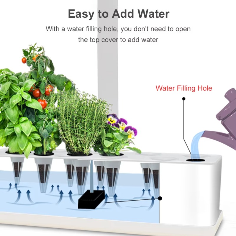 9 Pods Smart Hydroponics Growi - Smart Garden ulasan dan harga