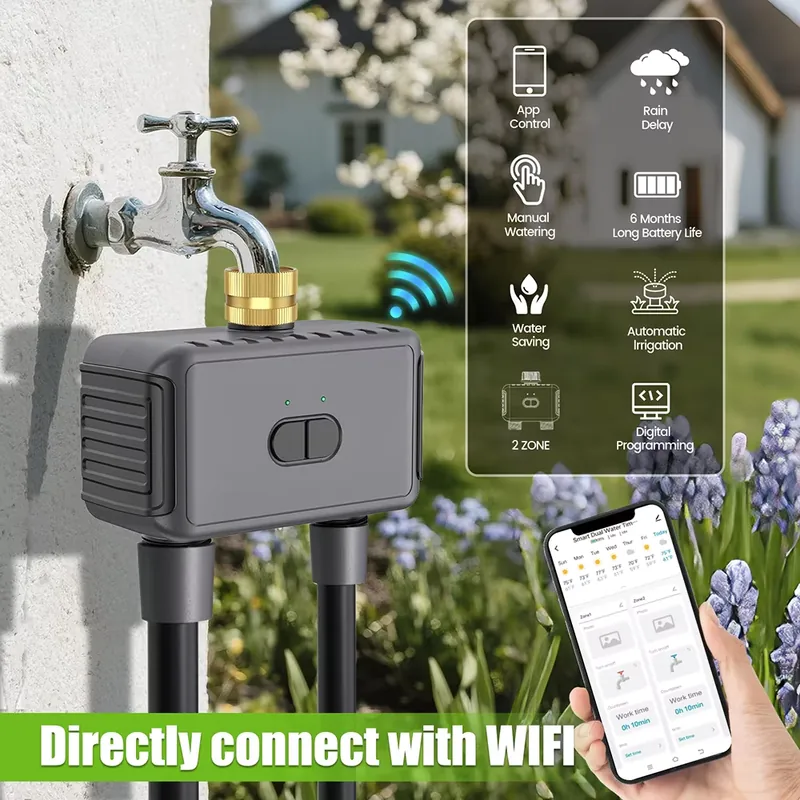 WAP01 WiFi APP Control Dual Ho - Smart Garden ulasan dan harga