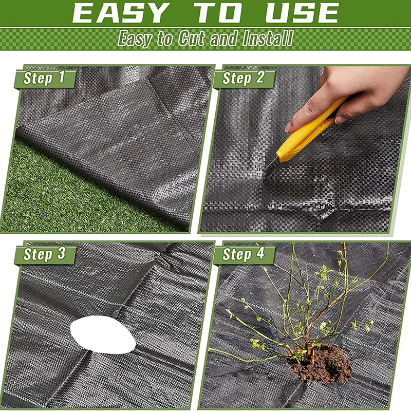 Anti-Weed Mesh Geotextile For  - Smart Garden Greenhouse ulasan dan harga