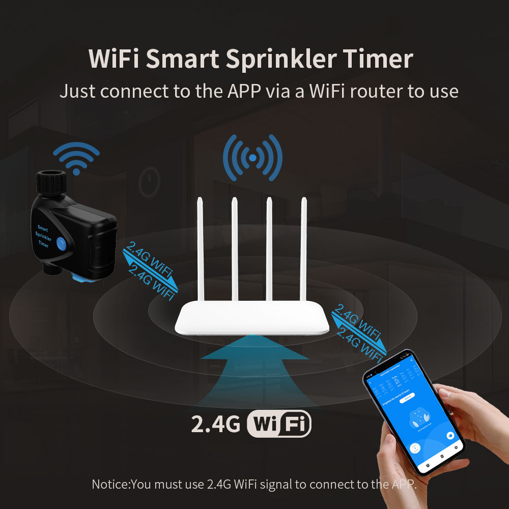 Tuya WiFi Smart Water Device w - Smart Garden System ulasan dan harga