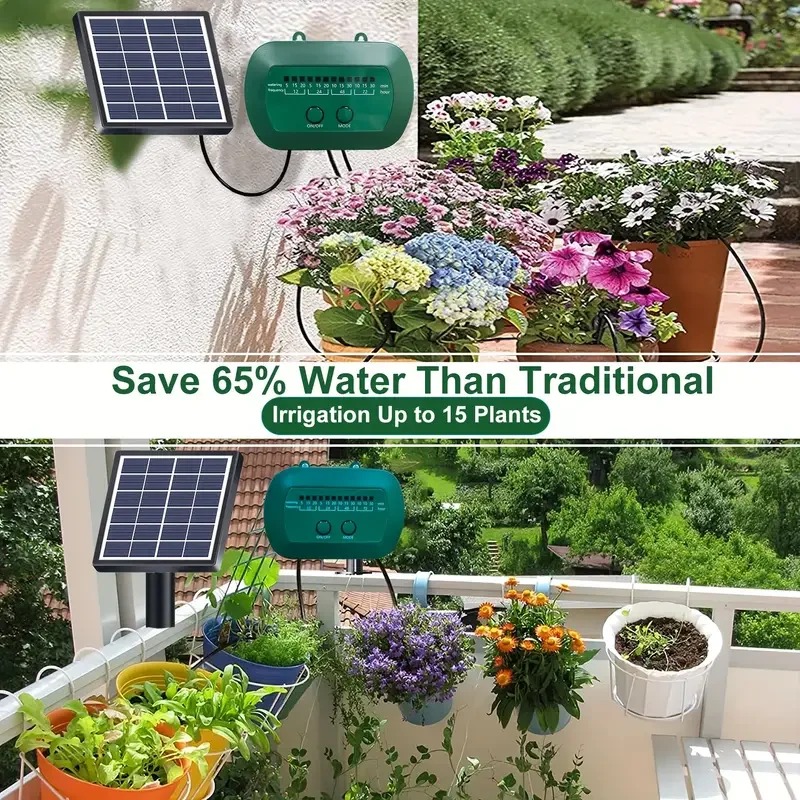 Solar Intelligent Irrigation K - Smart Garden Greenhouse ulasan dan harga