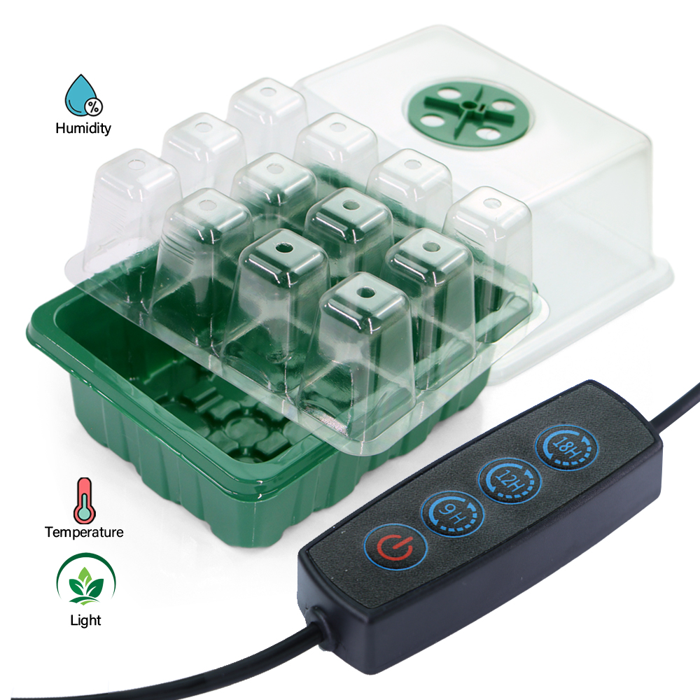 LED Nursery Pots with Grow Lig - Smart Garden Greenhouse ulasan dan harga