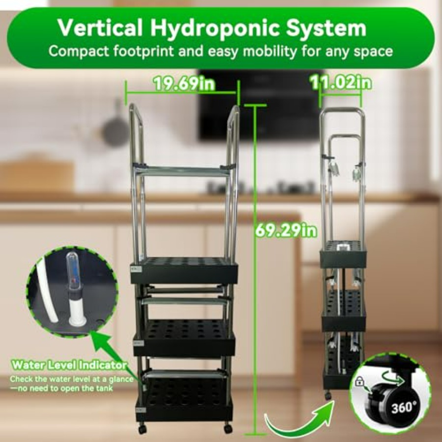 Indoor hydroponics growing sys - Smart Garden System ulasan dan harga