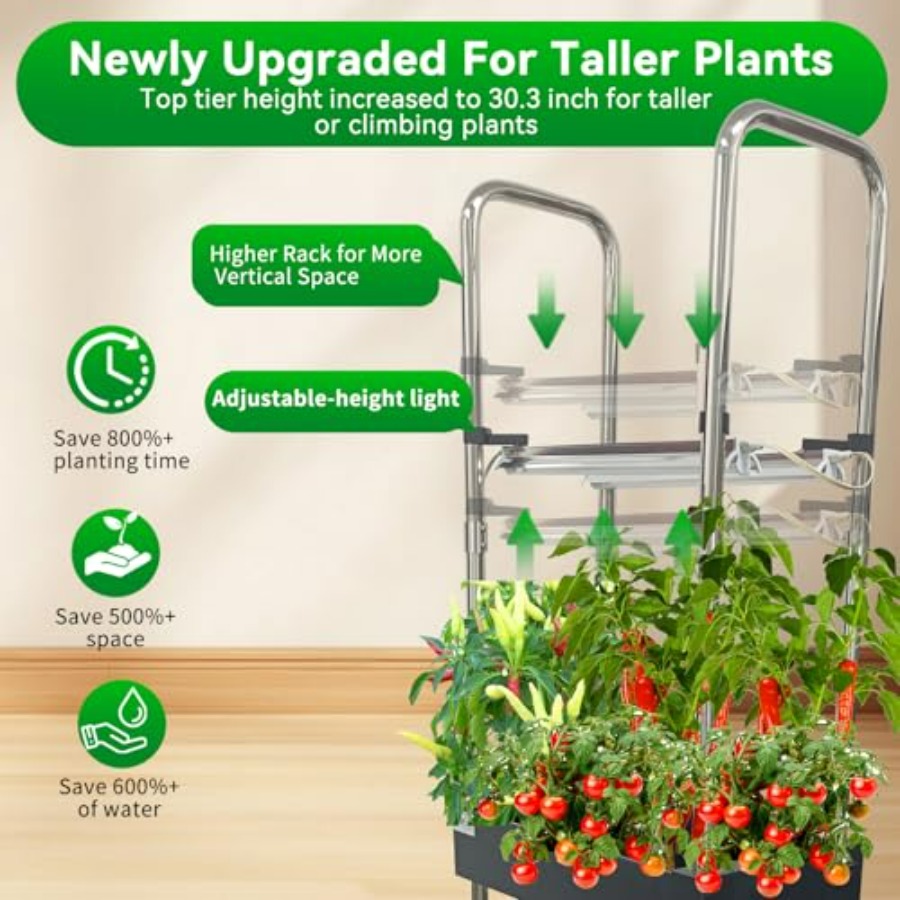 Indoor hydroponics growing sys - Smart Garden System ulasan dan harga