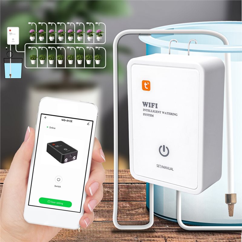 ABMR-Tuya Smart Wifi Garden Co - Smart Garden System ulasan dan harga