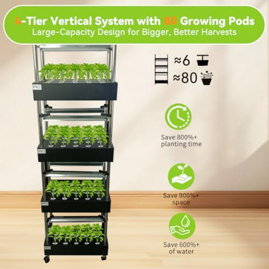 Indoor hydroponics growing sys - Smart Garden System ulasan dan harga