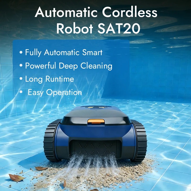 Airo Cordless Robotic Pool Cle - Smart Garden Robot ulasan dan harga