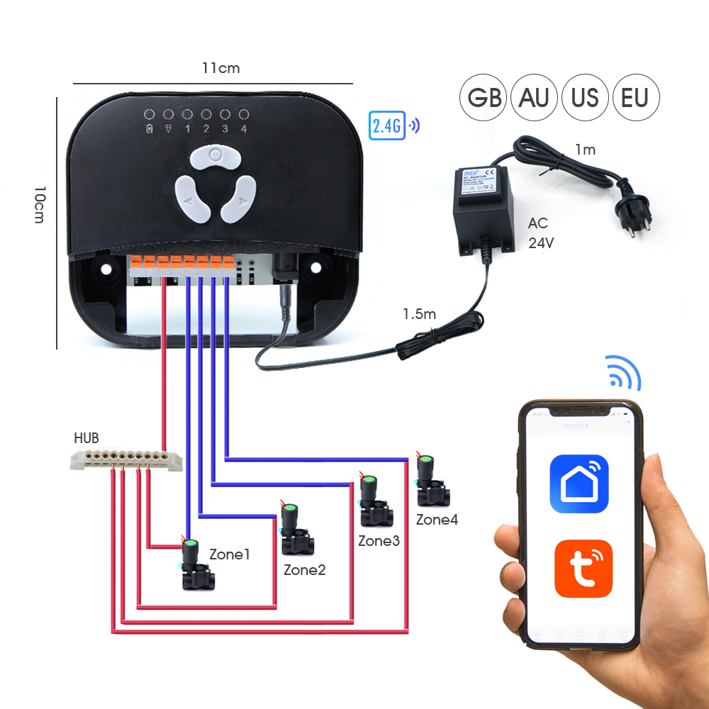 Garden Hose Solenoid Valve Con - Smart Garden Greenhouse ulasan dan harga